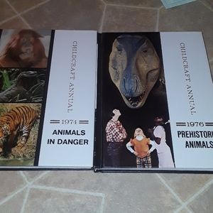 Childcraft annual 2 books